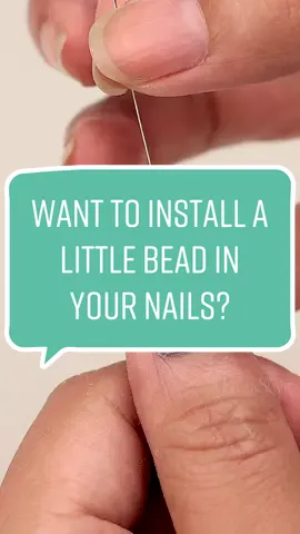 💙Want to install a little bead in your nails?💙 #MelodySusie #melodysusienails #melodysusiedrill #nailhack #nailscheck #nailsartvideos #bead #drillnails #nails #blunails 