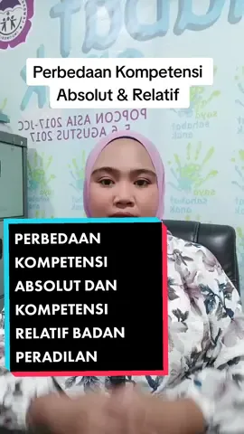 Perbedaan Kompetensi Absolut & Kompetensi Relatif Badan Peradilan #peradilanagama #peradilanmiliter #badanperadilanumum #ilmuhukum #polri #mahasiswahukum #belajarhukum #dosenhukum #ayobelajarhukum 