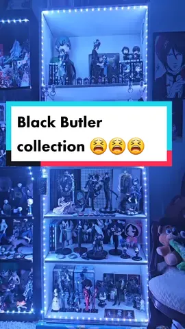 I have spent so much. So much. #blackbutler #kuroshitsuji #anime #animecollection #animefigure #sebastianmichaelis #cielphantomhive #grellsutcliff 