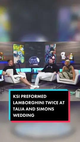 KSI preformed lamborghini twice at TaliaMar and Miniminter’s wedding!!!! #ks#ksis#ksiolajidebta#lamborghinii#minimintera#taliamara#randolphe#weddinga#taliaandsimono#youtubeh#whatsgoodpodcasth#whatsgoody#fypo#foryou