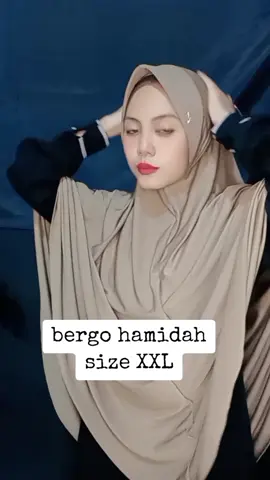 bergo hamidah XXL#rekomendasihijabinstan 