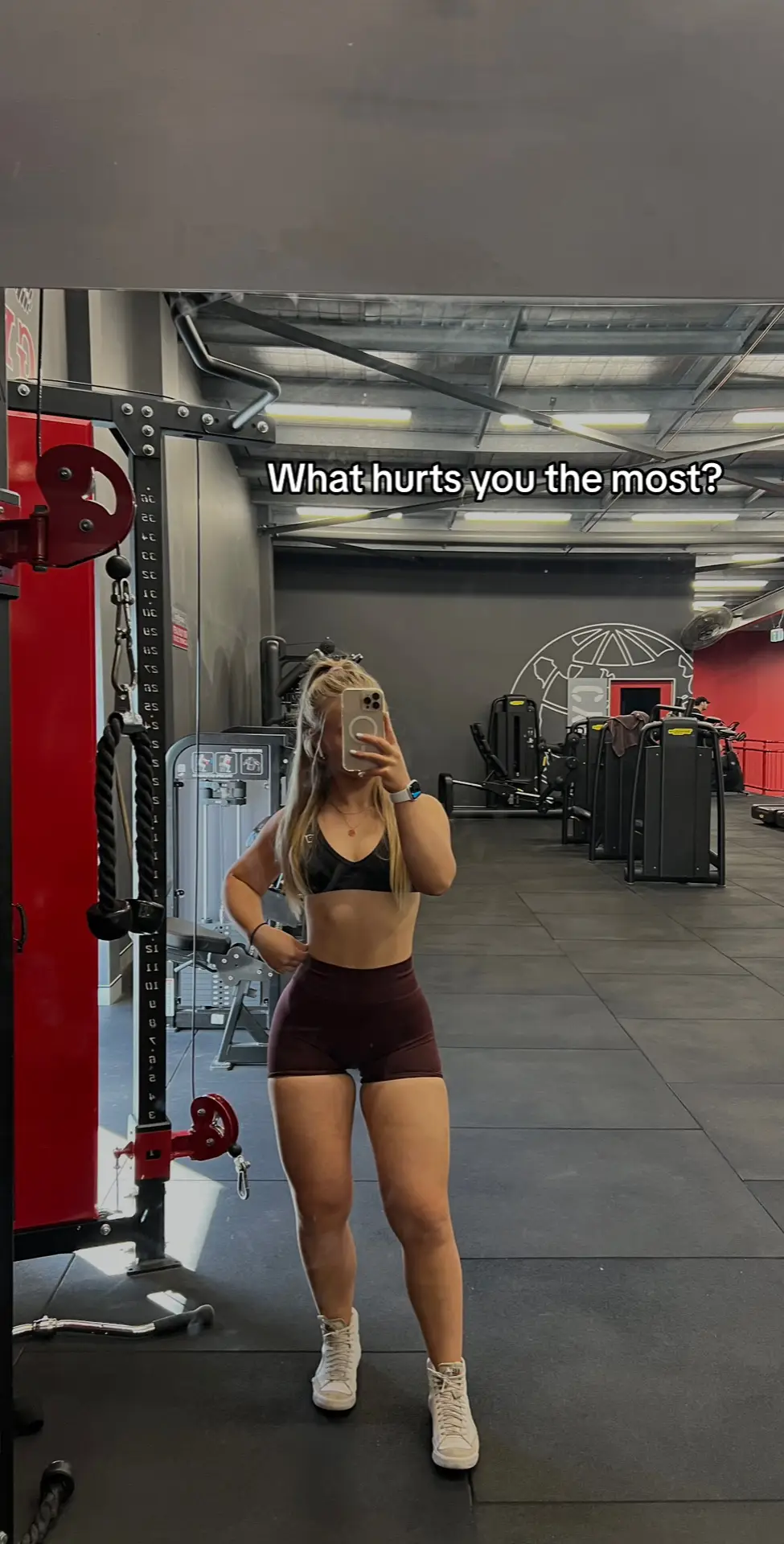 Breaking my heart man #fyp #GymTok #gymrelateable #gymgirl #fypシ゚viral #trend 
