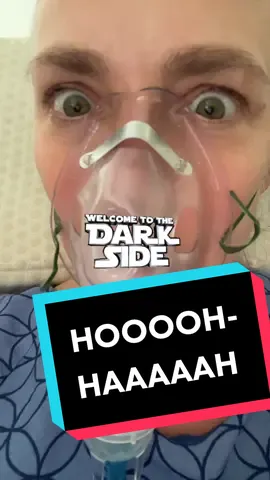 #Nebulizer treatments rock. #darthvader #voiceactor #narratorlife 