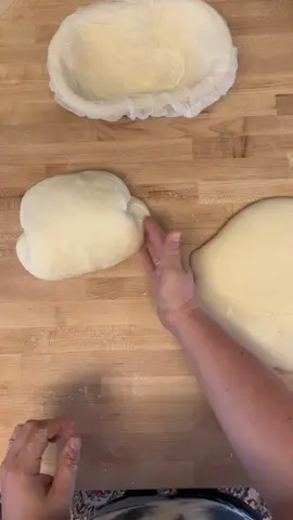 Shaping 100% hydration sourdough bread! #breadtok #fyp #100hydration #highhydrationdough 