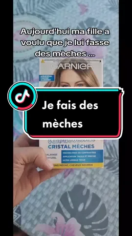 Je m'en sors bien non ? 😅 #mèches #coiffeur #mère #fille #blonde#CapCut 