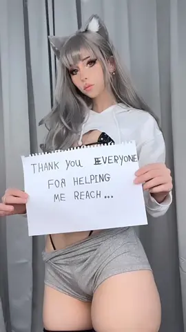 Thank you 🥺 #cosplay #trending #catgirl #fyp 