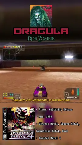 Replying to @ayoojesiah Respondendo a @ayoojesiah 🧟‍♂️ Rob Zombie - Dragula | 🎮 Twisted Metal 4 #robzombie #dragula #dragularobzombie #twistedmetal #twistedmetal4 #ps1 #retrogames #jogandonarede #playstation_br #notíciasenovidadesplaystation #thehistorygames #fy #paratii #paravocê 