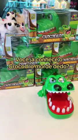 O crocodilo morde dedo é o joguinho mais vendido da Cute Store! Custa somente 49,90! Garanta o seu #crocodilo #brinquedo #tendencia #vaiprofy 