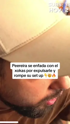 Peereira se enfada con el xokas por expulsarle y rompe su set up👇🤯🔥 #peereira #xokas 