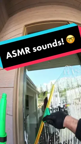 Some drippy sounds 🤓 #fyp #asmrvideo #asmrsounds #windowcleaner #oddlysatisfying 