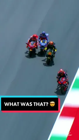 An overtake? A mistake? 🤷‍♂️ Whatever it was, @Alex Márquez kicked the door open and the chaos followed him through! 💥 #ItalianGP 🇮🇹 #MotoGP #AlexMarquez #AM73 #Motorcycle #Racing #Motorsport #SportsOnTikTok  