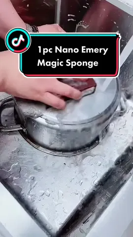 1pc Nano Emery Magic Sponge #foryou #fyp #sponge 