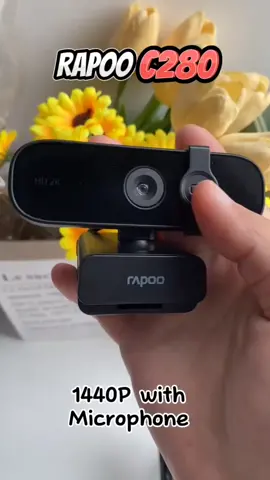Rapoo C280 HD 2K, it also best for streaming #rapoo#TikTokBudolFinds#homebudolfest#webcam#studenttips#streamer#meeting#fyp#tiktokshopfinds 