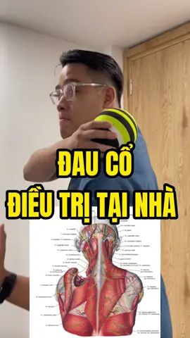 Điều trị đau cổ tại nhà #neckpain #massage #đauvaigáy #shoulderpain #hoangtrilieu #LearnOnTikTok 