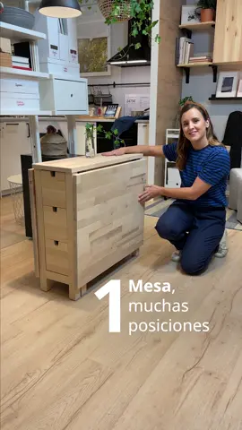 Lo único que le falta a nuestra mesa NORDEN son poderes mágicos, porque todo lo demás ya lo tiene. ¿Se te ocurren más usos que darle?  #IKEA #IKEASpain #Mesa #MustHave 