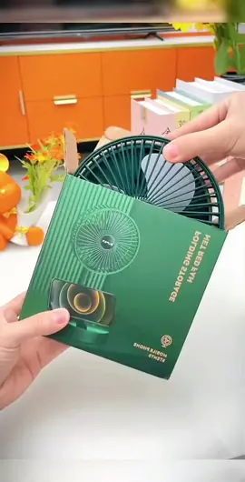Summer must-have folding telescopic fan #householdgoods#foryou#fyp#householditems#goodthing