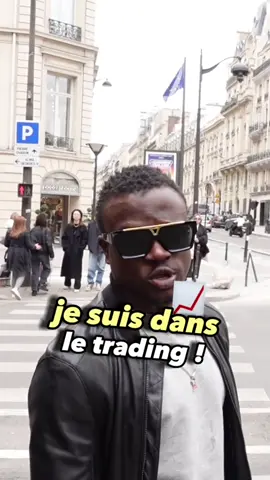 Ce parisien est millionnaire grâce au trading ! 🤑🇫🇷 #millionaire #argent #devenirriche #entrepreneur #microtrottoir #loicbourget 