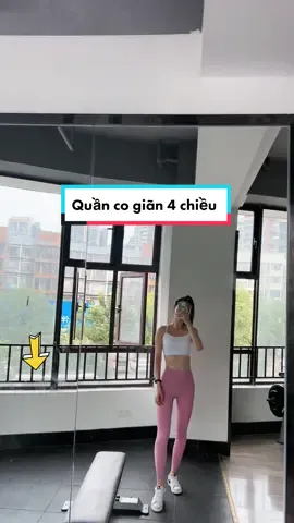 Quần tập gym co giãn 4 chiều #gaixinh #giaitri #xuhuong #trend #tapyoga #bodotapgymnu #tapgym #xuhuongtiktok #quanlegging 