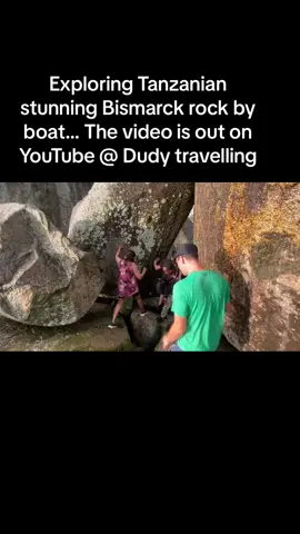 Exploring the Bismarck rock by boat. #africantravels #toursdaafrica #silentheroes #traveling #Bismarckrock #Tanzania #fyp #tiktok #following #duet #viral #trending #africa.
