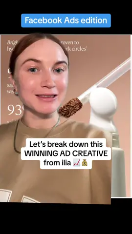 This is one of my favorite ad creatives for ANY type of brand. Use statistics!!!  #creativestrategist #mediabuyer #agencyowner #facebookads2023 #facebookadstips #facebookadcreative #creativestrategyguide #adteardown# #greenscreen 