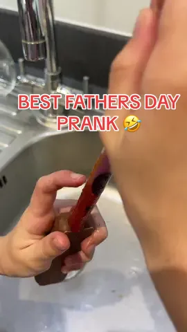 This kid has the best fathers day prank 🤣  #prank #FathersDay 