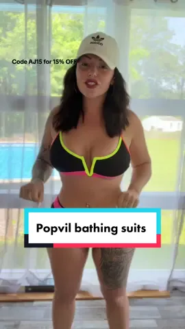 What do we think? ##tryon##haul##popvil##swimwear##curvy##tattooed