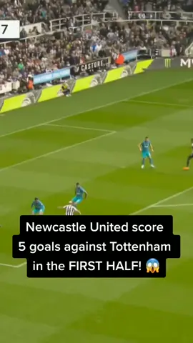 Looking back to Newcastle scoring FIVE goals v. Tottenham in the first 20 minutes of the match! 👀 #myplmorning #Soccer #tottenham #newcastleunited 