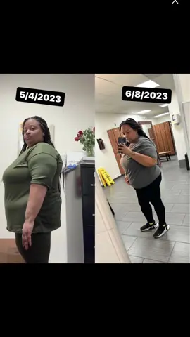 Here’s one of my clients she just started she already lost 7 pounds more results coming soon if you looking to start your journey with me click link in bio I will make sure you reach your goals 💪🏾✅ #weightlosstransformation #weightlosstips #onlinecoach #loseweightnaturally #fitnessjourney #results 