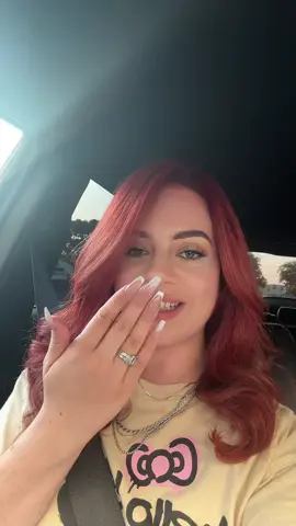 Come with me to my last min nail + hair appt for my party tomorrow 🫣🩷 #foryou #fyp #nails #redhair 