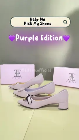 Hai beb, hingung banget nii MinEll🥹🥹 Yukkk bantuu pilihh🥰🥰 Yang mau CO buruan beb jangan sampai kehabisann💜💜 #lfl #ellora #elloraofficial #sepatuellora #seagames2023 #sepatuumport 