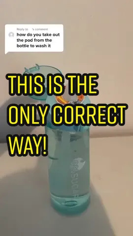 This is how you wash the water bottle CORRECTLY! 💯😆 #flavouredwaterbottle #flavouredwater #airupbottle #airuppods #fyp #viral #amazonmusthaves #amazonfinds #tiktokmademebuythis #tiktokmademebuyit 