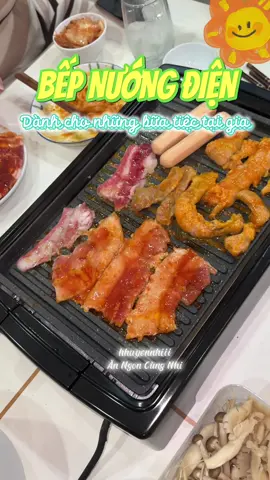 Bếp nướng điện làm tiệc tại gia #BoxStudio #ReviewAnNgon #AnCungTiktok #MuataiTiktokshop #LearnOnTikTok #foodfestontiktok #bepnuong 