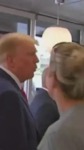 Trump pleads innocence to random waffle crowd, totally humiliating #donaldtrump #davidpakman