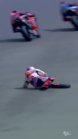 #MarcMarquez crash 3 kali masa Q1 dan Q2. Apa malang sangat ni 😩 #MotoGP #GermanGP #ForYouSports 