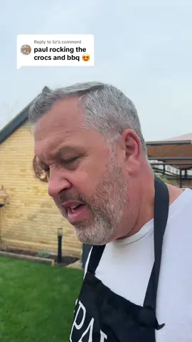 Replying to @liz “A BBQ a day, keeps the salad away” - Dad😂😂 #thefamileigh #dad #Summer #bbq 