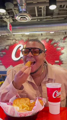 #caniacambassador come #EatWithMe @Raising Cane's  at their brand new Times Square  location opening June 27th — judging by my outfit you can tell I’m excited. #food #FoodTok #raisingcanes #eating #nyc #timessquare #thingstodoinnyc #nyc #comewithme #eating #chicken #chickenfingers 