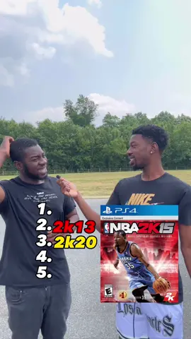 Blindly Ranking The Best NBA 2k’s Of All Time 🏀🍿. #NBA #basketball #sports #trending #viral #challenge #trivia #gaming #foryou #2k #nba2k 