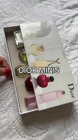 o comeco dos meus mini perfumes addiction ✨ #dior #miniperfume #collection #kit 