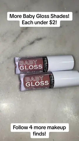 Yep i had to buy more colors! I want all of them! These are the @RELOVE BY REVOLUTION baby glosses! Only $1.98! Find them at @Walmart   Follow 4 more makeup finds!                                     #lipgloss #walmartbeautyfinds #makeupaddict #makeupfinds 