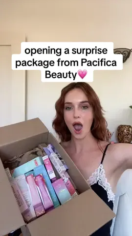 the sweetest surprise🥹 thank you @pacificabeauty 💗 #gifted #unboxing 