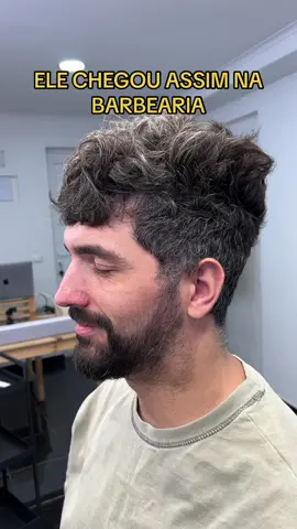 NÃO ACREDITO QUE SAIU ASSIM 😱 #cabelo #barbeiro #mendigo #abandonado #transformacao 