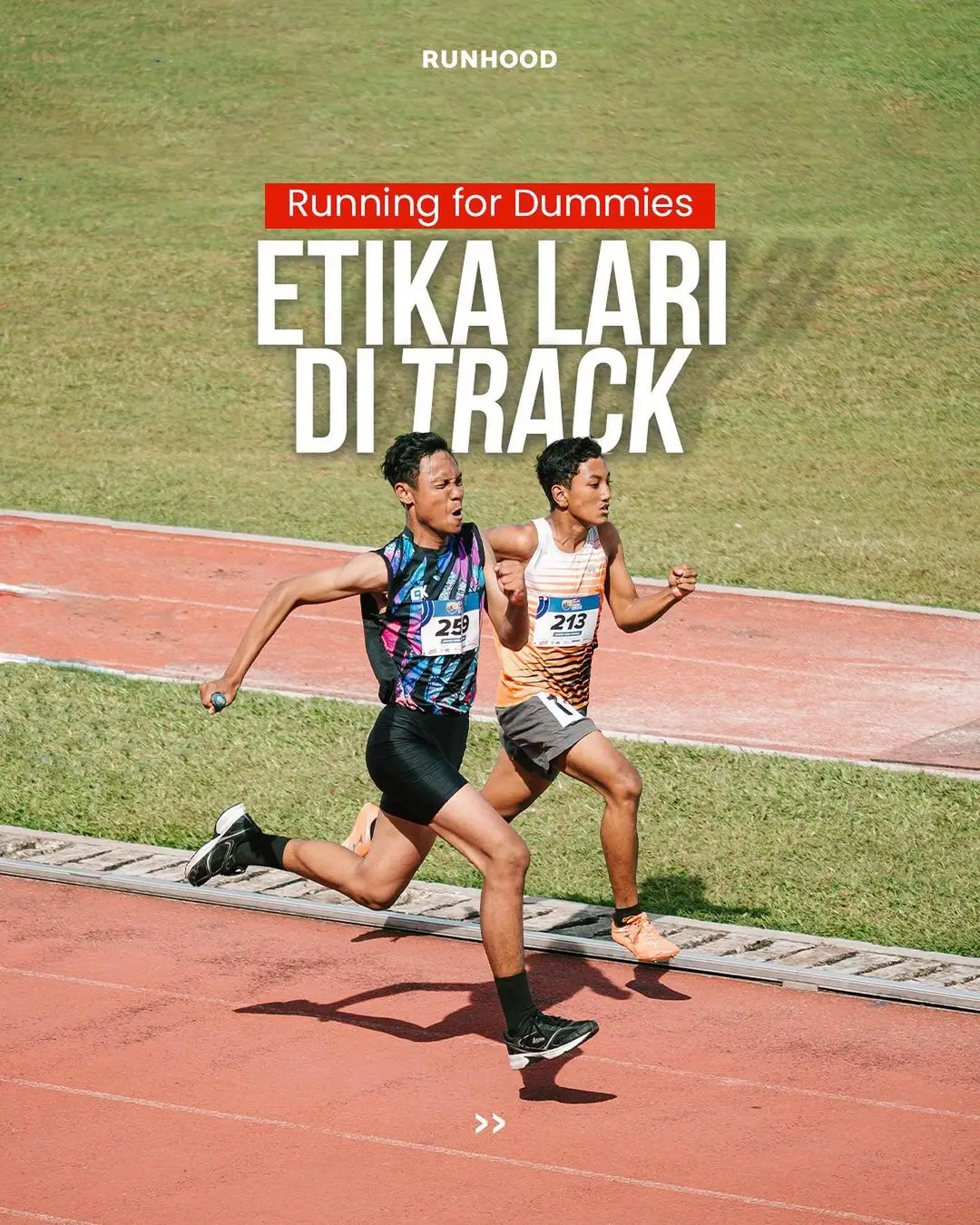 Aturan lari dilintasan lari  Source : runhoodmag #lari #indorunners #pelari #aturanlari #Running 