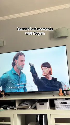 Sasha last koments with negan .. the walking dead s7 finale.. #thewalkingdead #thewalkingdeadamc #sashaandabraham #twdsasha #sashatwd  #jadistwd #jadisbetraysrick #negantwd #neganandlucille #neganandrick #neganandthesaviors #thewalkingdeadtiktok #twdreactions #twdtok #twdtiktok #reactionsvideo #twdclips #thewalkingdeads7 #