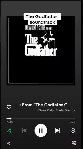 greatest soundtrack 🔥  #thegodfather #soundtrack #doncorleone #lovetheme #classic #70s 