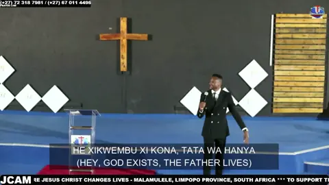 GOD IS ALIVE.  #Prophet_Wisdom  #JCAMMINISTRIES  #ApostleTMabasa  #malamuleletiktok 