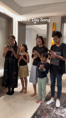 A surprise Fathers’ Day song - written and performed by the children. What a wonderful way to top off a fulfilling day! #FathersDay @oniattaeffendi @atapu @Ilh3n 
