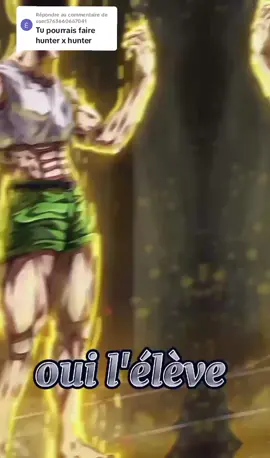Réponse à @user5763660667041  Oui l'élève à dépasser son maître version hunter x hunter #gon #wing #kirua #illumi #kurapika #mizuken #kaito #ging #meruem #pitou #hisoka #kuroro #videotiktokviral #youtubeshorts #fypシ #abonnetoi❤️❤️🙏 