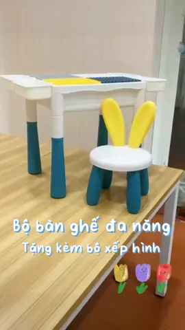 Bộ bàn ghế xếp hình đa năng #dochoithongminh #dochoichobe #tabytoys #Baosalemuahe 