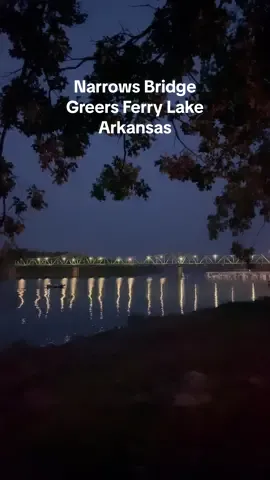 🌙 Goodnight ✨ #greersferryarkansas #greersferrylake #greersferry #greersferrybridge #higdenbridge #narrowsbridge #arkansas #visitarkansas #arambassadors #arkansasambassadors #schedulingadventure 