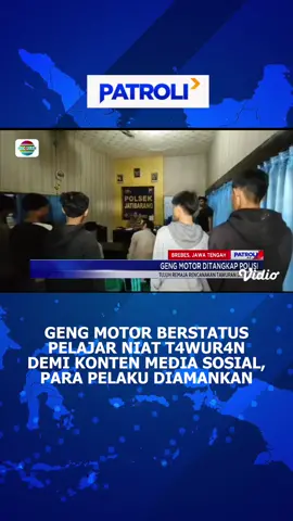 Ampun deh.. demi konten😮‍💨⚠️ #newsupdate #gengmotor #konten #newsindosiar #indosiar #patroli #patroliindosiar #news #berita #tiktokberita #beritatiktok #tiktoknews #fyp #foryou #viral #trending #on